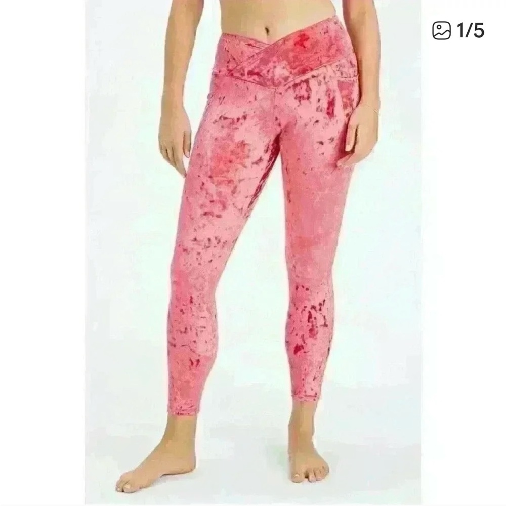 Fabletics Red Velvet Fabric